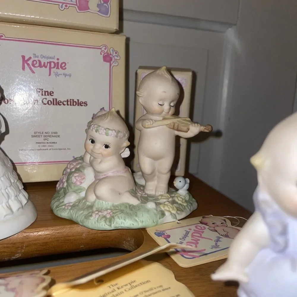 Vintage Kewpie Figurines Collectibles Serenade Forever‎ Yours Adorable Me